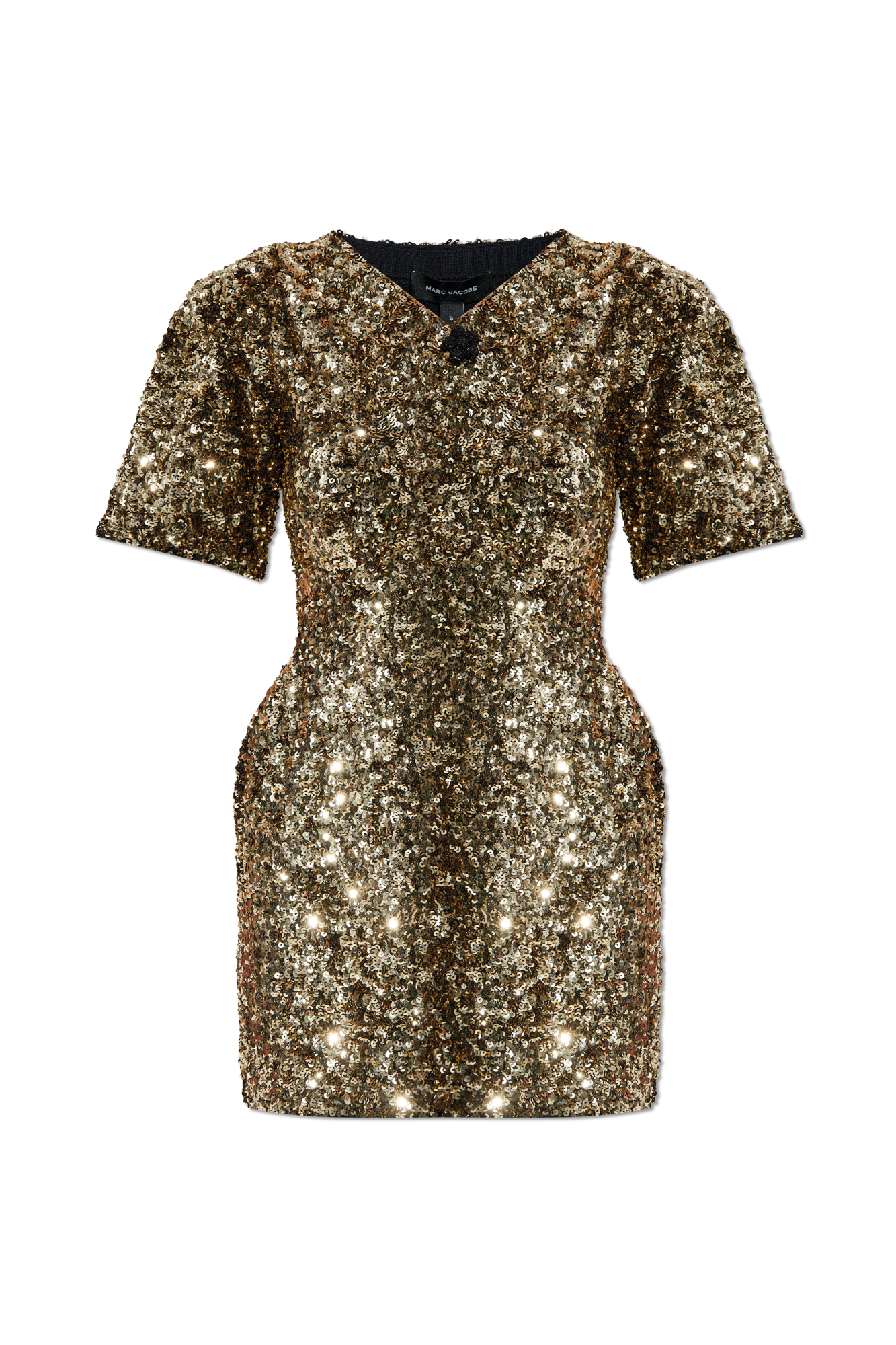 ワンピース MARC JACOBS Woman Dress Gold 2S5RDR001K14 710 Gold Sequin dress Marc Jacobs - Vitkac AS